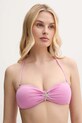 Guess biustonosz kąpielowy aplikacja różowy E5GJ22.KC692