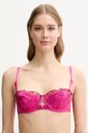 Guess sutien LUISA cu balene roz O5GC10.KCQ80