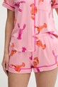 Kate Spade piżama KSI12749 różowy SS25
