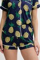 Kate Spade piżama KSI12749 granatowy SS25