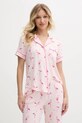 Kate Spade piżama KSI92746 różowy SS25