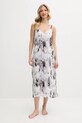 Dkny koszula nocna tkanina czarny YI40053