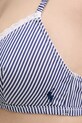 Polo Ralph Lauren biustonosz bawełniany granatowy 4P0326