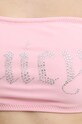 Juicy Couture costum de baie din două piese ARIEL BANDEAU JCIT122001 roz