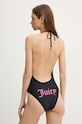 Juicy Couture jednoczęściowy strój kąpielowy TAMAYO TRIANGLE JCITS125201 czarny SS25
