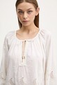Melissa Odabash rochie de plajă din bumbac MO.PEARL bej