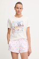 Hollister Co. rövid pizsama KI346.5032.604 rózsaszín SS25