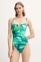 Lauren Ralph Lauren costum de baie dintr-o bucată cu balene verde 20523066