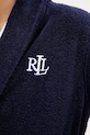 Бавовняний халат Lauren Ralph Lauren ILN42298 темно-синій