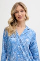 Oblečenie Pyžamová košeľa Lauren Ralph Lauren ILN32399 modrá
