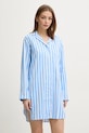Нічна сорочка Lauren Ralph Lauren тканина блакитний ILN32400