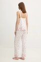 Хлопковая пижама Lauren Ralph Lauren ILN72408 белый SS25