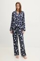 Пижама Lauren Ralph Lauren ткань тёмно-синий ILN92399