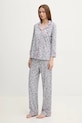 Lauren Ralph Lauren pijama set bleumarin ILN92401