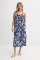 Lauren Ralph Lauren koszula nocna dzianina granatowy ILN02433