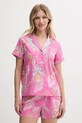 Lauren Ralph Lauren piżama tkanina różowy ILN12424