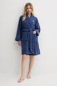 Lauren Ralph Lauren szlafrok bawełniany ILN42435 niebieski SS25
