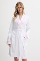 Pamučni kućni orgtač Lauren Ralph Lauren pletivo bijela ILN42437