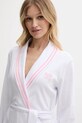 Bavlnený župan Lauren Ralph Lauren biela ILN42437