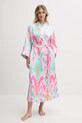 Ρόμπα Lauren Ralph Lauren ύφασμα ροζ ILN52425