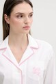 Бавовняна піжама Lauren Ralph Lauren ILN92417 білий