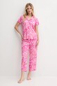 Lauren Ralph Lauren piżama ILN92428 różowy
