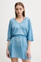 Melissa Odabash cămașă de plajă albastru MO.PETRA