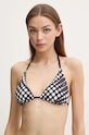 Bikini top Liu Jo ελαφρώς ενισχυμένο μαύρο VA5115.J6448