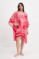 Liu Jo coperta spiaggia VA5173.T4902 rosso SS25