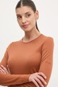 Odzież Icebreaker longsleeve funkcyjny Merino 200 Oasis IB1043750B01 brązowy