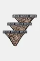 Just Cavalli tanga 3-pack tanga maro 78PAJU01.CJUT3