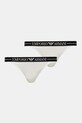 Emporio Armani Underwear perizoma pacco da 2 perizoma bianco EW000405.AF10881