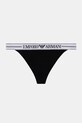 Emporio Armani Underwear stringi 2-pack EW000405.AF10881 czarny AW25