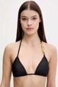 Moschino Underwear biustonosz kąpielowy bez fiszbinów czarny 5701.9500