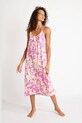 Пляжное платье Banana Moon Sarong цветы розовый CAPUCINE.SARONG