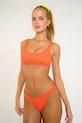 Plavková podprsenka Banana Moon Popcorn vrchný oranžová JUSTIN.POPCORN