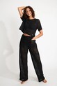 Banana Moon pantaloni de plaja Beachsoul negru OSMOZE.BEACHSOU