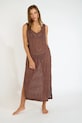 Φόρεμα παραλίας Banana Moon Beachsoul καφέ TUPAI.BEACHSOUL
