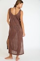 Φόρεμα παραλίας Banana Moon Beachsoul TUPAI.BEACHSOUL καφέ AW25