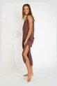Φόρεμα παραλίας Banana Moon Beachsoul καφέ TUPAI.BEACHSOUL