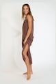 Φόρεμα παραλίας Banana Moon Beachsoul καφέ TUPAI.BEACHSOUL