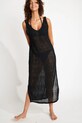 Banana Moon rochie de plaja Beachsoul TUPAI.BEACHSOUL negru SS25