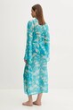 Plážový přehoz Kurt Geiger London 4116089609 tyrkysová SS25