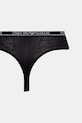 Odzież Emporio Armani Underwear stringi 2-pack EW000402.AF10889 czarny