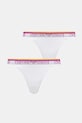 Tangá Emporio Armani Underwear 2-pak tangá biela EW000405.AF10883