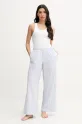 Hollister Co. spodnie piżamowe bawełniane KI346.5011.204 niebieski SS25