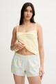 Hollister Co. pantaloni scurți de pijama din bumbac KI346.5021.804 albastru SS25