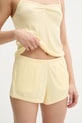 Pyžamové šortky Hollister Co. spodní žlutá KI346.5036.800