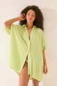 Košulja za plažu women'secret 5549920 zelena SS25