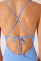 women'secret jednoczęściowy strój kąpielowy 5529086 niebieski